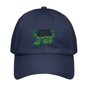 Crypto Millionaire Hat- Wealth from cryptocurrencies CRYPTO IM RICH HAT