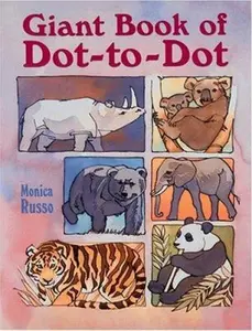 USED-Giant Book of Dot-to-Dot by Monica Russo (Paperback)
