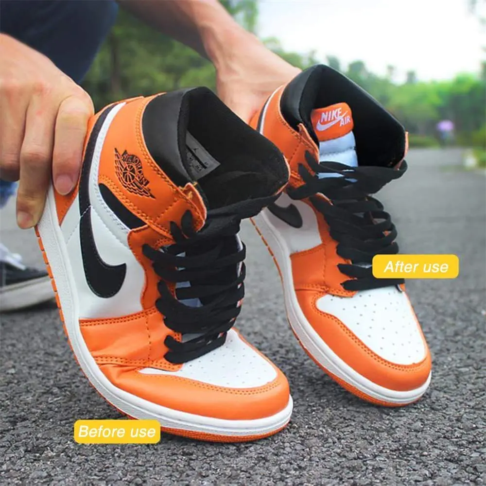 2 Pairs Shoe Creases Protectors for Air Force Shoes, Anti-Wrinkle Shoe Creases Guards for Sneaker and Casual Shoes