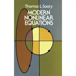 USED-Modern Nonlinear Equations (Dover Books on Mathematics) by Thomas L. Saaty (Paperback)