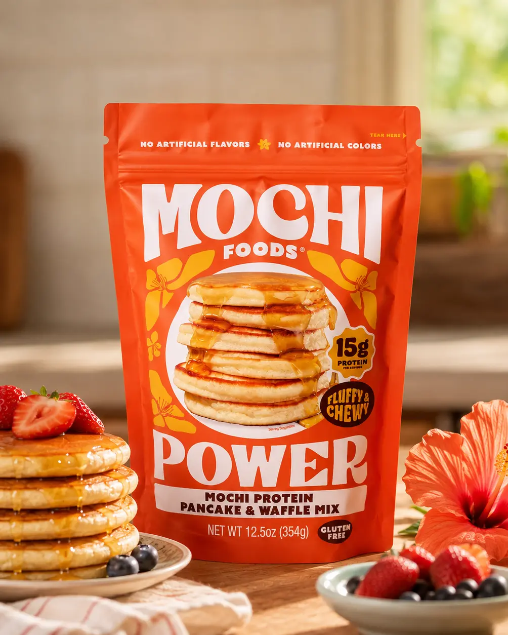 Protein Gluten-Free Mochi Pancake & Waffle Mix 12.5oz