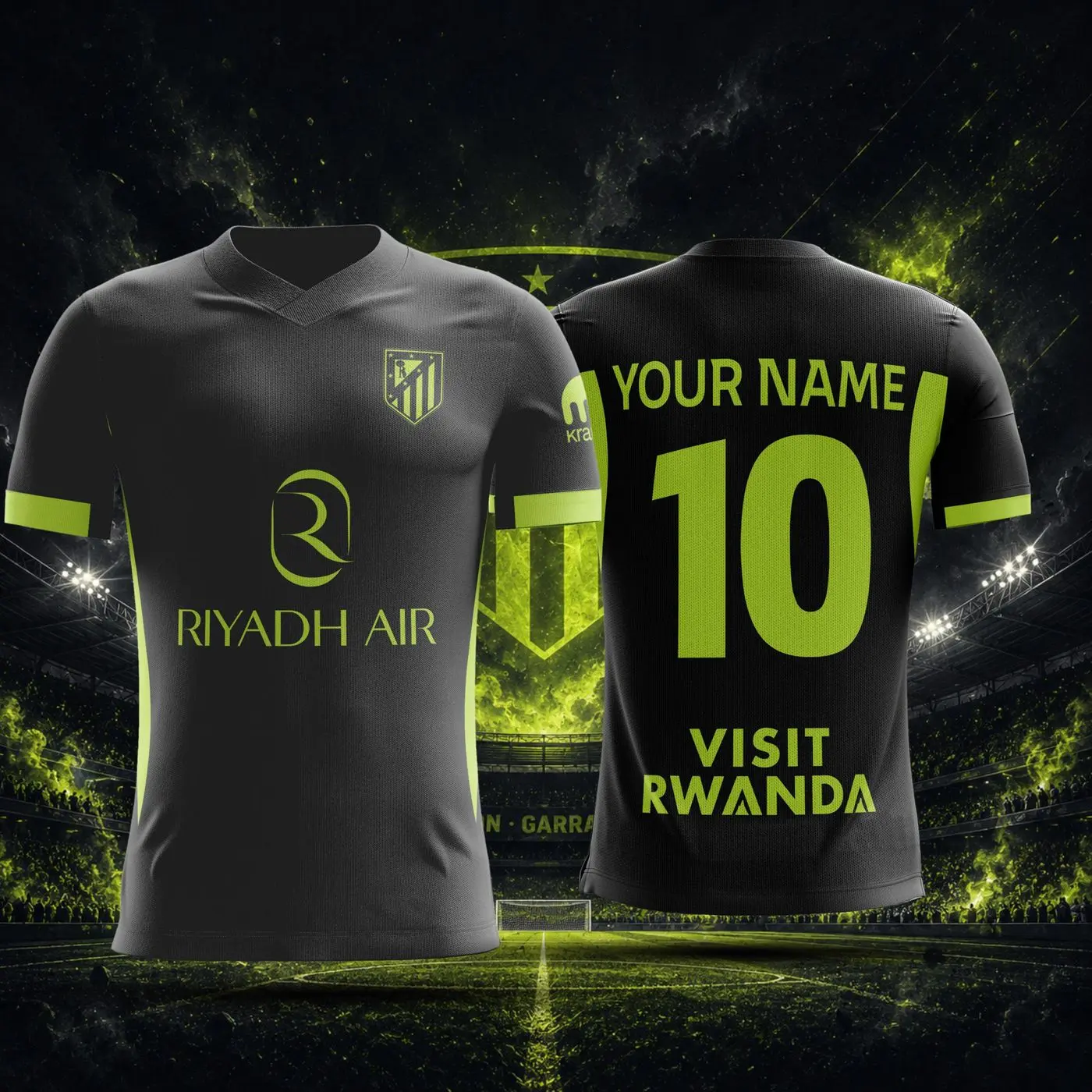 Atletico de Madrid Away 2026 Custom Name and Number Koke Soccer Jersey