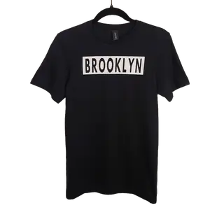 Brooklyn Bold Adult Unisex Tee Tan/Brown shirts  men