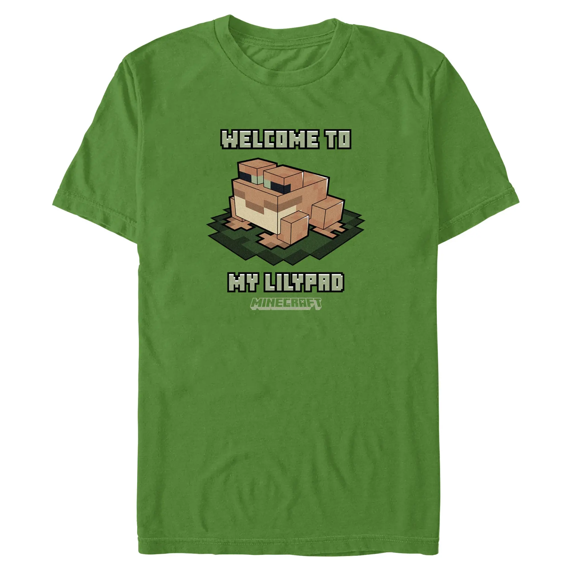 Mens Minecraft Welcome To My Lilypad T Shirt