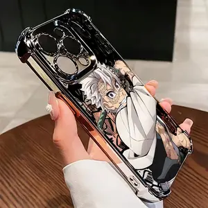 Anime Cool S-Shinazugawa S-Sanemi Phone Case Compatible with for iphone 17 16 15 14 13 12 11 Mini Pro Max Air Plus Shockproof Transparent Soft Back Cover, Fate Phone Case, Phone Cases Protection Smartphone