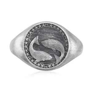 Pisces Zodiac Ring
