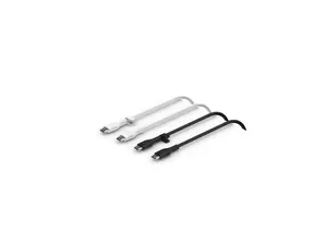 Belkin 6.6 ft USB-C to USB-C Cable 60W 2Pack Black/ White Model CAB009BT2MBW2PK