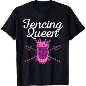 Cool Fencing For Women Girls Fencer Sabre Gear Sword Sports T-Shirt