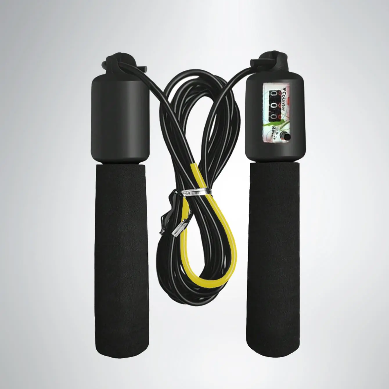 Adjustable Skipping Rope with Counting Device, Soft Durable Handles Skipping Rope, Fitness Equipment for Home Gym, Home Workout Equipment, Training Equipment, Exercise Equipment