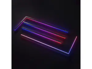 Phanteks NV9 Premium DRGB Kit, 4x D/A-RGB LED modules for NV9 outer frame, Black