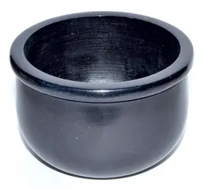 Black Stone Scrying Bowl 3 Inch — Hydromancy &amp; Vision Work Divination Bowl