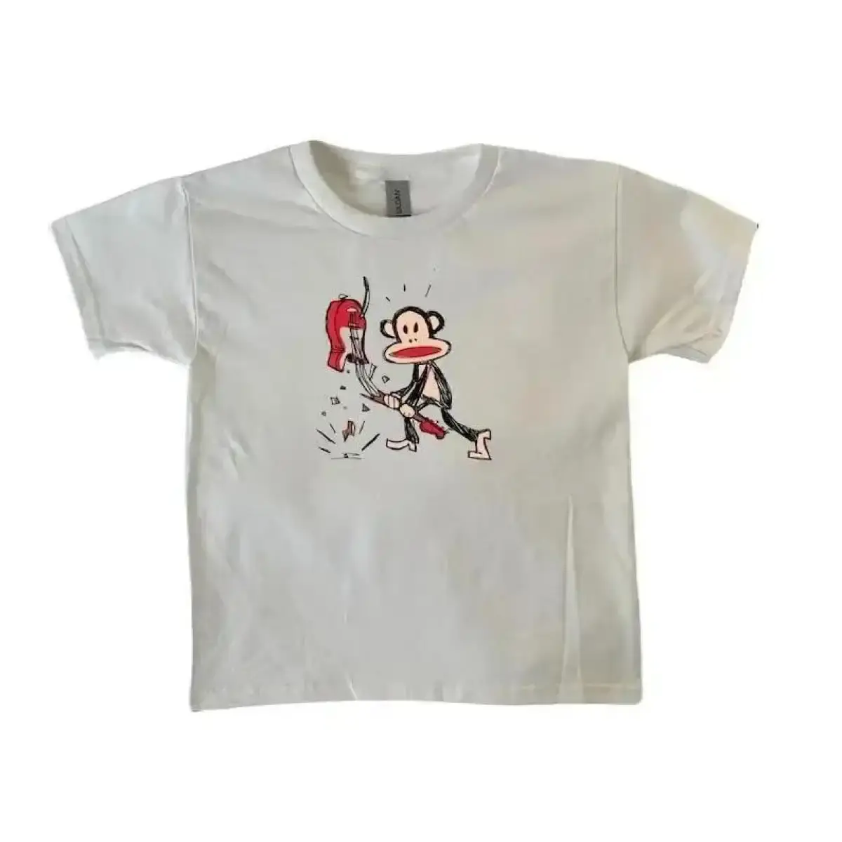 Paul Frank Smashing Guitar  Tee, Rock Band, Y2K Clothing, Pinterest ,Vintage, Retro, Vintage, Julius Monkey, Music Lover