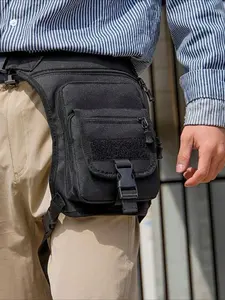 Motorcycle Drop Leg Bag, Waterproof Leg Side Bag, Motorbike Tactical Bag, Outdoor Travel Cycling Phone Purse, Hip Fanny Pack