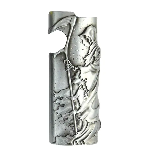 Metal lighter case cover fits BIC lighter standard size lightercase logh ter