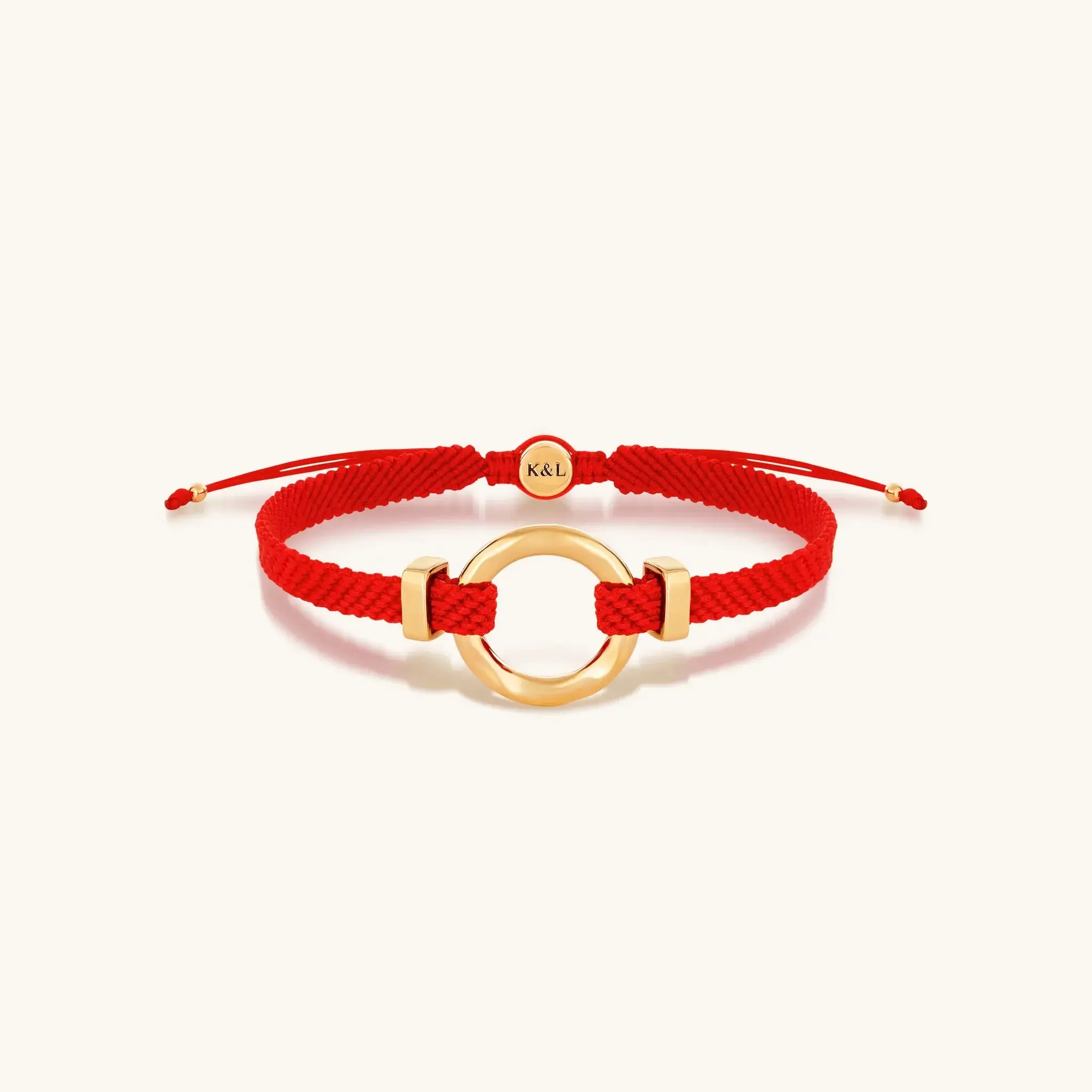 Infinite Wisdom Women's Karma Circle Red String Bracelet
