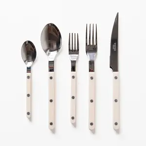 5 Piece Bistrot Place Set in Ivory, from Sabre Paris