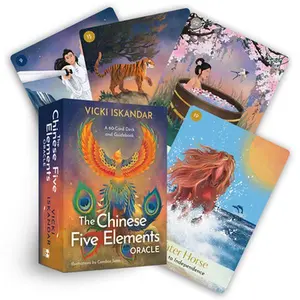 The Chinese Five Elements Oracle: A 60-Card Deck and Guidebook -- Vicki Iskandar - Other