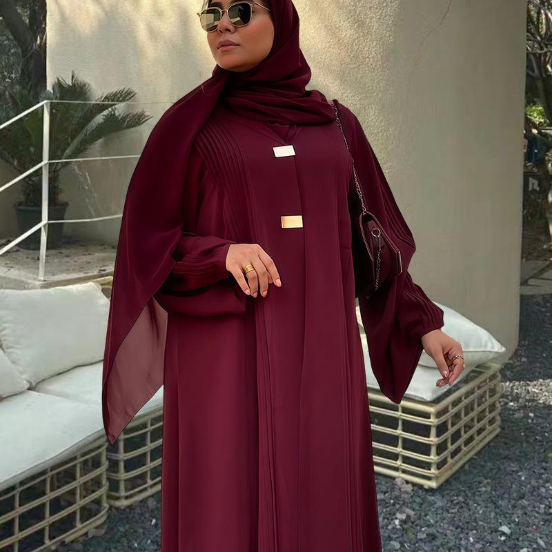 Elegant Dubai Abaya for Women Muslim Dress Ramadan Eid Kebaya Kimono Jalabiya Kaftan Islam Clothing Caftan Femme