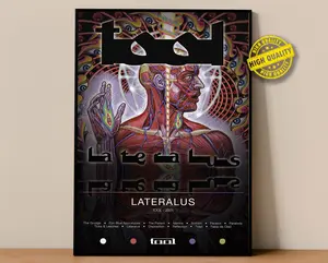 Tool Poster | Lateralus Poster | Album Poster Prints | Wall Decor Posters | Album Cover | Rock Music Poster