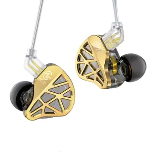 CCA Nocturne MC04 in-ear Monitor Headphone, 4BA+1DD Hybrid Drivers HiFi IEM Hybrid Armature Earphone with Upgraded Silver-plated OFC Cable, Wired Earbuds for Musicians Audiophile Singers, Electronic