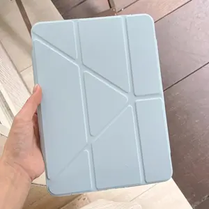 Solid Color Tablet Case, Side Suction Separation Design Tablet Protective Cover, Lightweight Anti-drop Tablet Protector for iPad, Acrylic, iPad Accessories