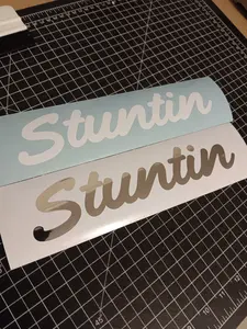 Stuntin Decal/Sticker