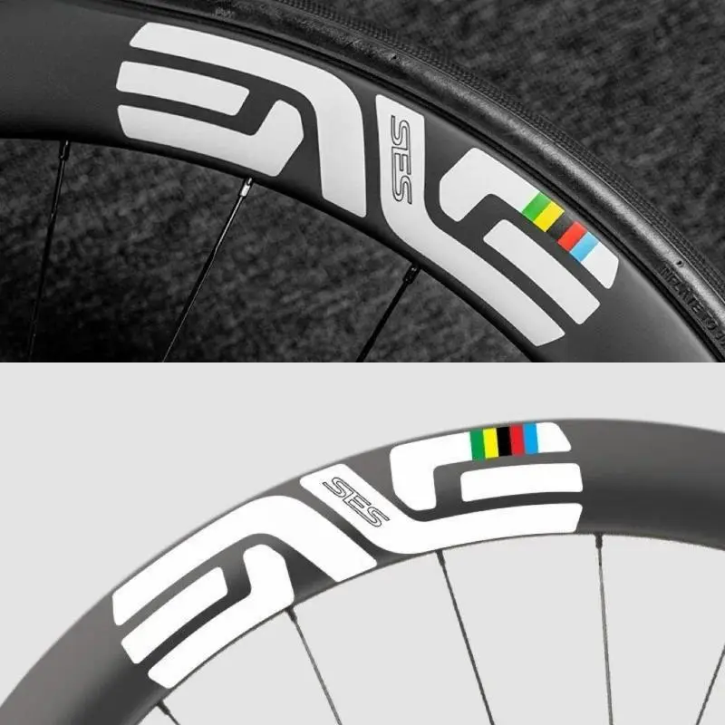 2D flat sticker, motorcycle sticker 12pcs/et, bicycle wheel sticker, bicycle spoke ornament, bicycle ring rainbow pattern