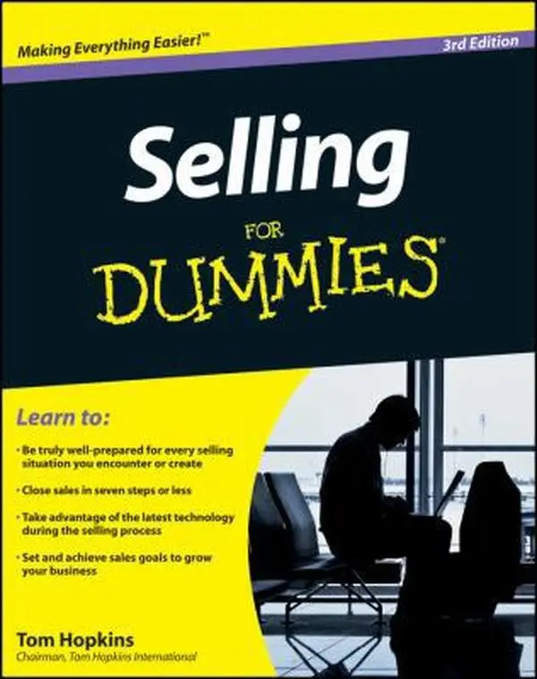 USED-Selling For Dummies (For Dummies Series) by Tom Hopkins (Paperback)