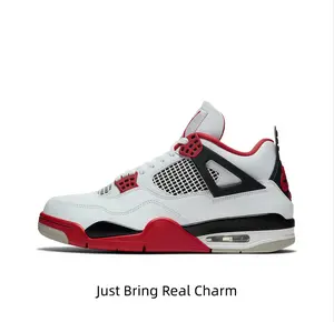 Who’s obsessed with these clean white red-accent mesh retro sneakers for timeless everyday street OOTDs