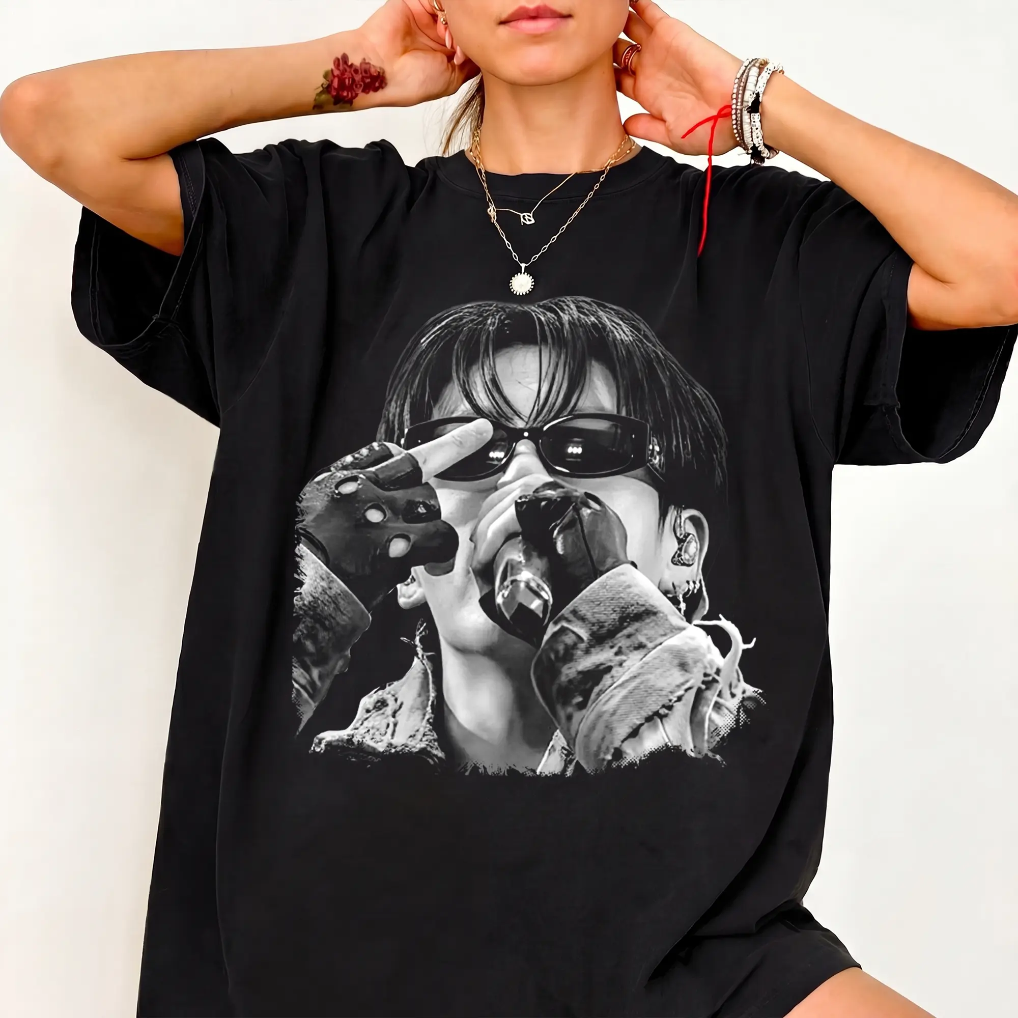 JK Middle Finger Shirt, Unisex Streetwear Gift