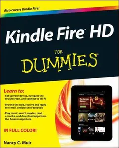 USED Book - Kindle Fire HD For Dummies by Muir, Nancy C. (Paperback) - english