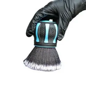 Multi-Surface Gentle Cleaning Brush | #CarDetailing | Seats/Dash/Keyboard Grime Removal | For Renters & Car Enthusiasts | Car Detailing Brushes