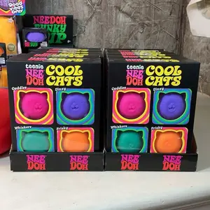 Needoh Tennie Cool Cats 4 Pack
