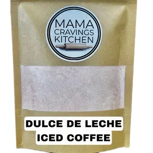 Mama Cravings DULCE DE LECHE ICED COFFEE 10 oz Delicious and full of flavor