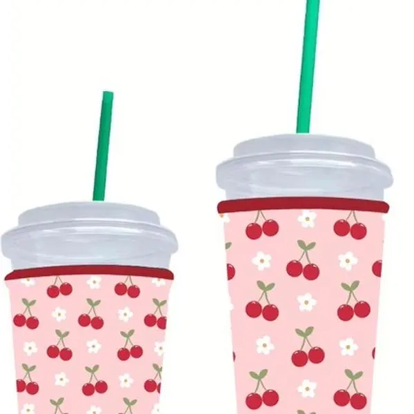 Cherry Cup Sleeve - Bottles, Drinkware, Tumbler