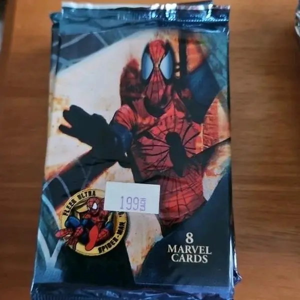 1997 fleer ultra spider-man sealed pack