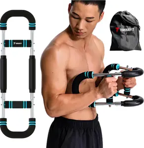 TorqueFIT Twister Arm Exercise Training Device for Upper Body Workout Adjustable Resistance Levels 44-110lbs Compact Travel Friendly Fitness Equipment