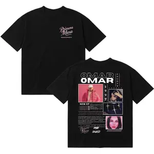 Comfort Colors Omar Courtz Shirt – Vintage Collage Graphic Shirt, Latin Trap Artist Shirt, Omar Courtz Merch, Streetwear Fan Tee, Men’s & Women’s Tops