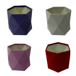 Soft Velvet Origami Style Box, Various Colors, 6.5" x 6" | W192