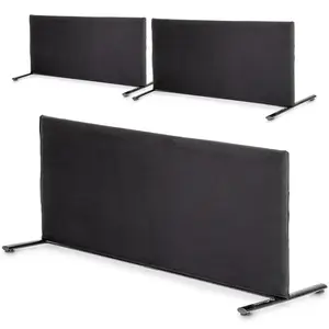 GoSports Pickleball Ball Barrier 3 Pack - Brandable Court Dividers for Pickleball Courts