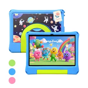 10.1-inch Android large screen tablet, Touchscreen Tablet, latest generation, equipped with IWAWA education software, detachable shell, portable and anti drop, exclusive to the whole network, blue/pink/green, multiple intelligent applications, no adapter