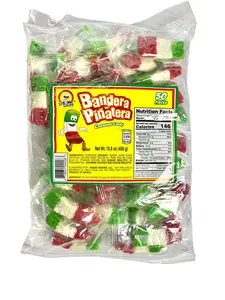 El Azteca Bandera Pinatera 50 pz - Coconut Candy - 450 grams - 15.8 oz - Product of Mexico