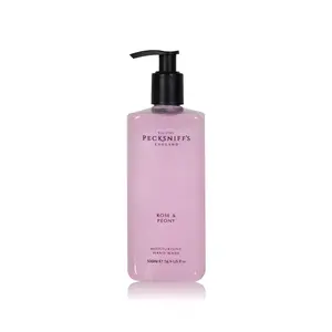 Pecksniffs Classic Rose & Peony Scented Moisturizing Hand Wash | 500ml, 16.9 Fl oz