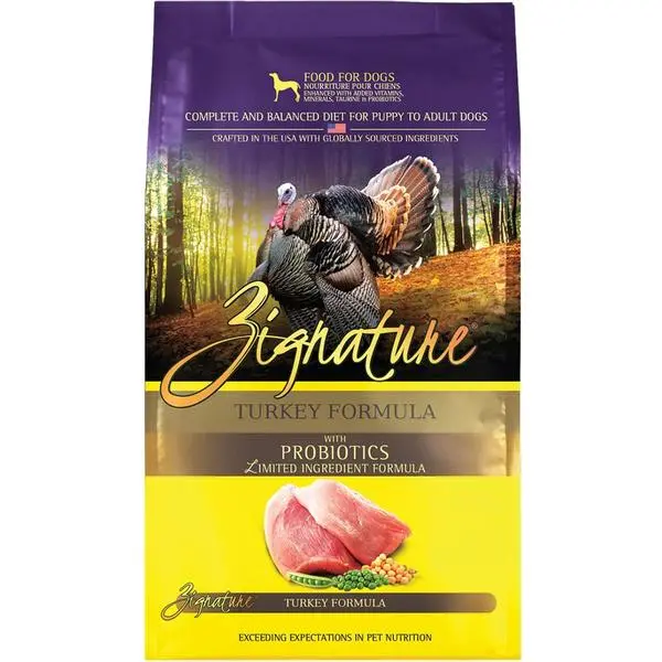 Turkey Limited Ingredient Dry Dog Food, Grain Free High Protein Formula for Sensitive Dogs, Complete and Balanced Nutrition, 25 lb Bag