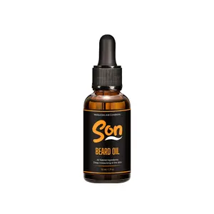 Son Beard Oil – All Natural Moisturizing & Conditioning Formula for Men – 30ml / 1 fl oz