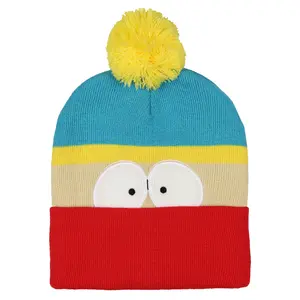 South Park Big Face Cuff Knit Beanie Hat Cap - 4 Styles Available Cartman, Towelie, Kenny, and Stan