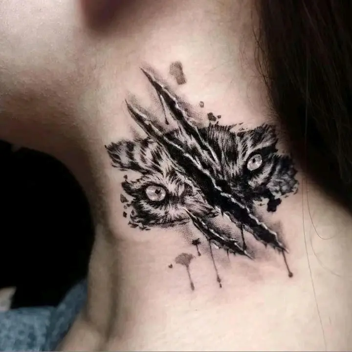 Semi-Permanent Temporary Tattoo-Tigger