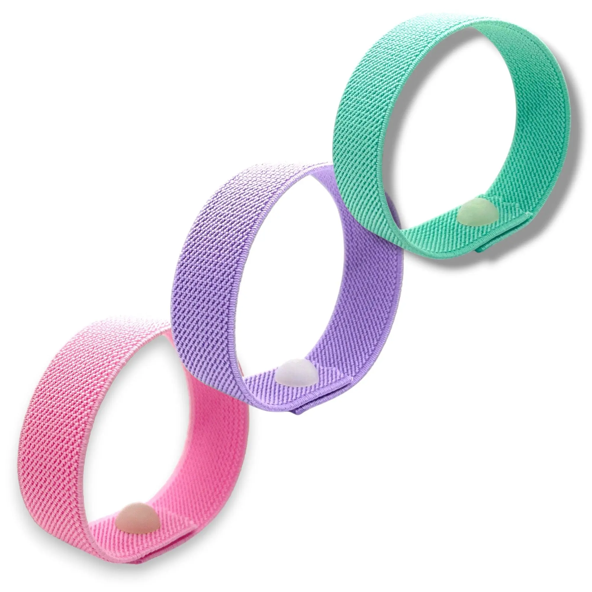 Knit Elastic Snap Bracelet for Anxiety, Focus & Nausea-Single or 3 Pack