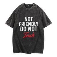 Washed T-shirt-black