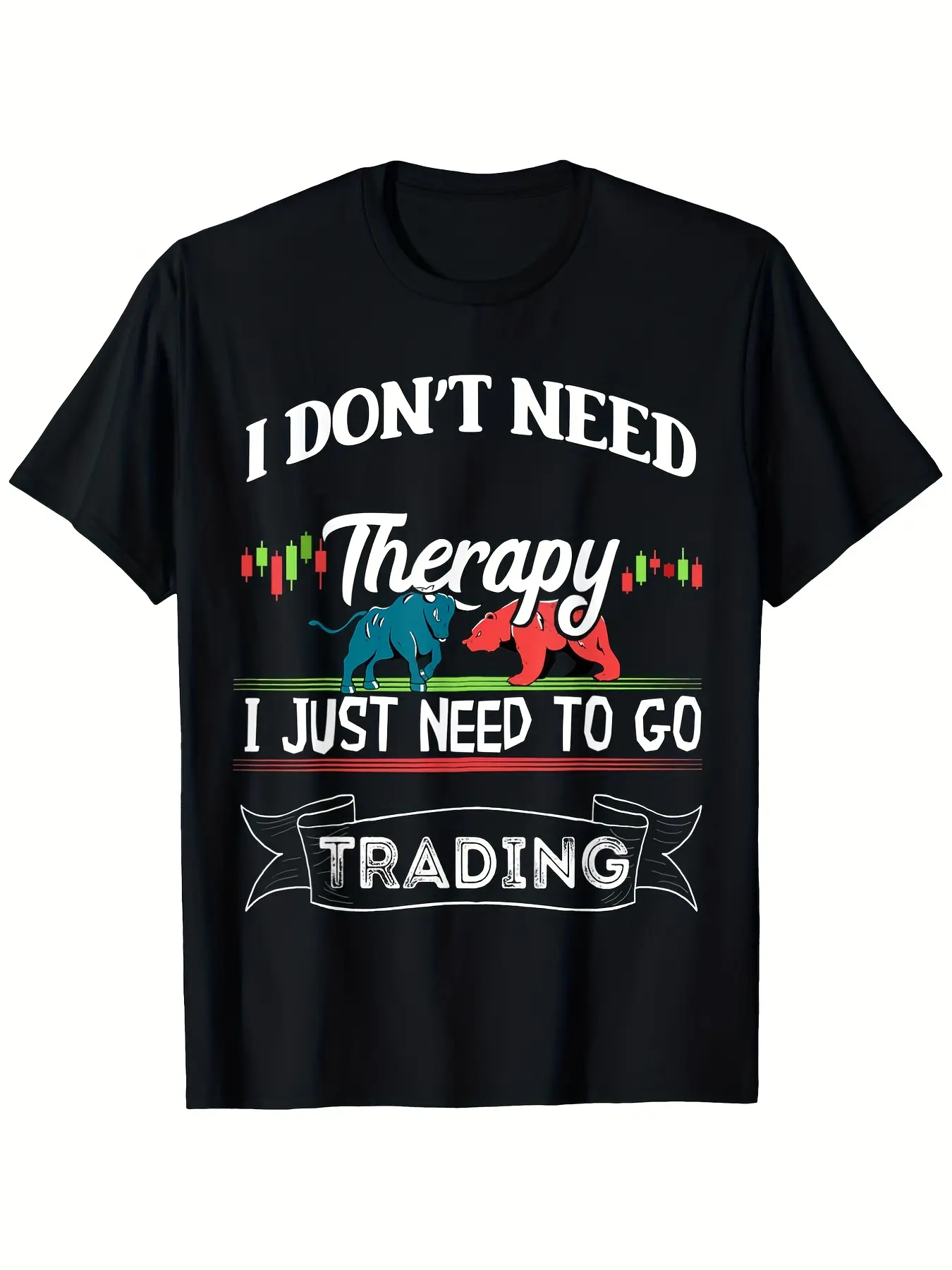 Day Trading Stock Market Trading Investor Day Trad unisex soft cotton short sleeve t shirt, vintage graphic casual tee for men women teens, perfect birthday holiday gift for camping travel gym daily street casual wear